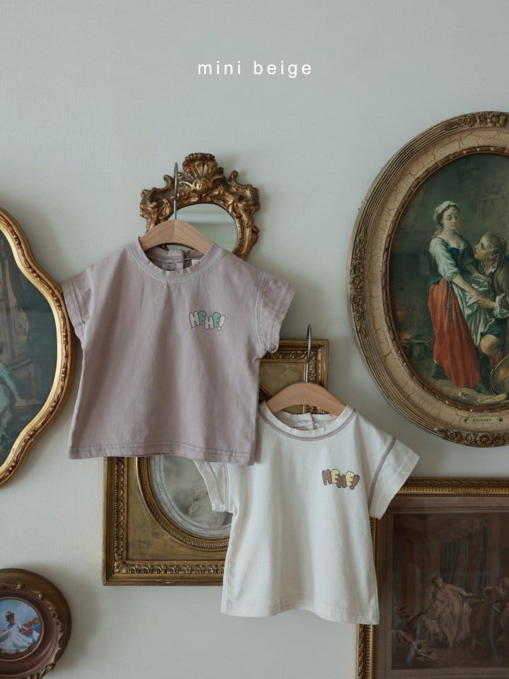 The Beige - Korean Baby Fashion - #babyfever - Hehe Tee