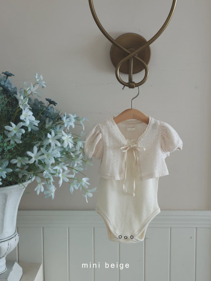 The Beige - Korean Baby Fashion - #babylifestyle - Bolero - 4