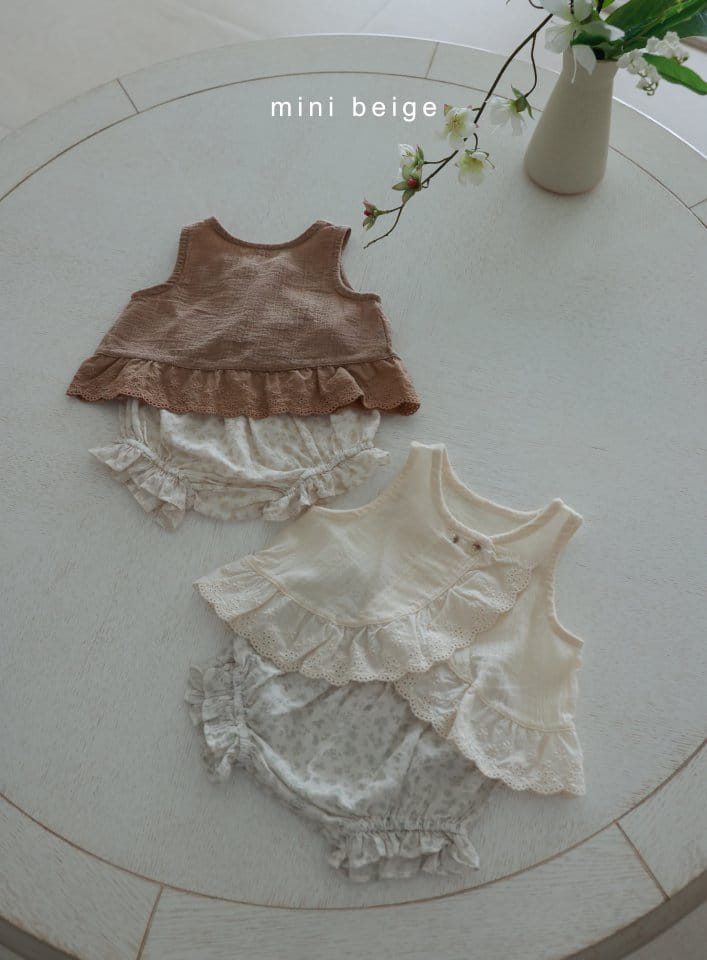 The Beige - Korean Baby Fashion - #babyoninstagram - Marven Bloomers - 7