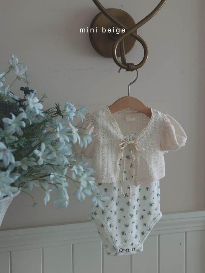 The Beige - Korean Baby Fashion - #babyoutfit - Bolero - 7