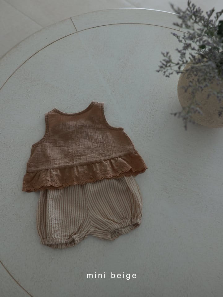 The Beige - Korean Baby Fashion - #babyoutfit - Banding Shorts - 11