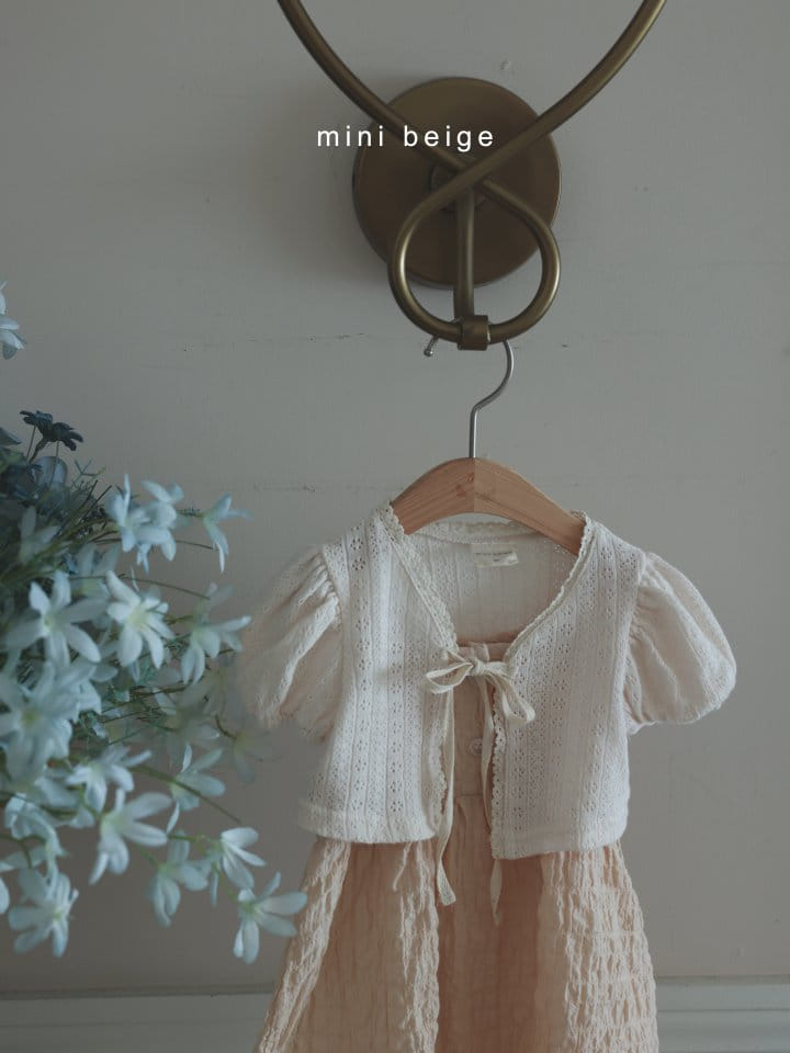 The Beige - Korean Baby Fashion - #onlinebabyboutique - Bolero - 9