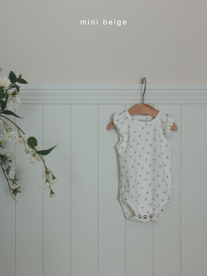 The Beige - Korean Baby Fashion - #onlinebabyboutique - Petite Tight Body Suit - 4