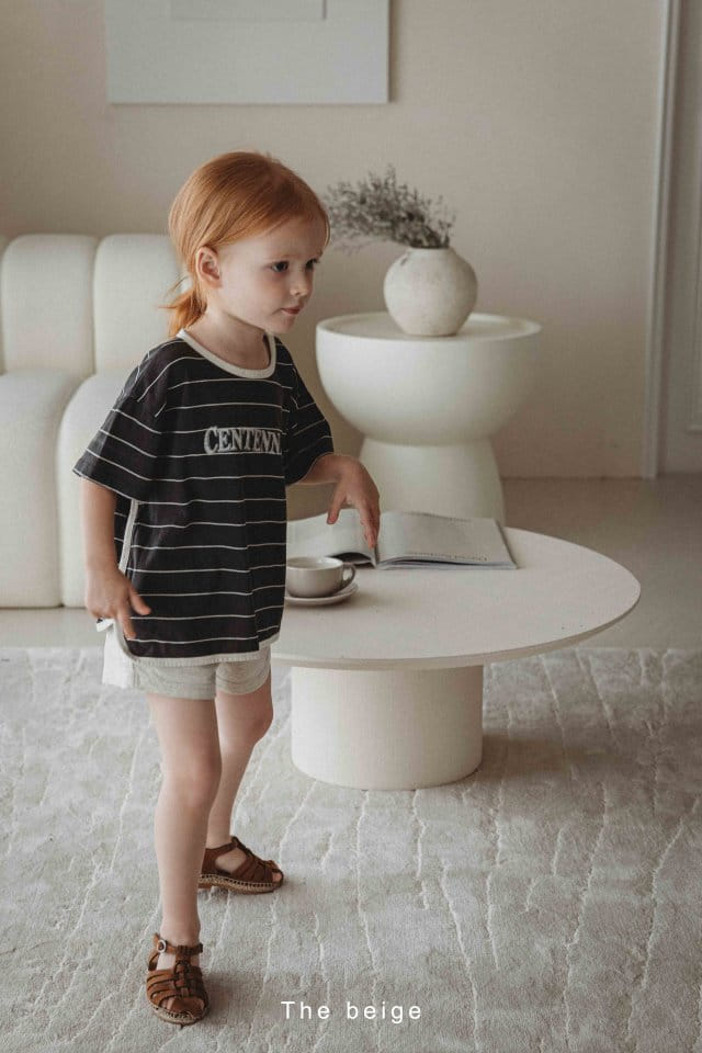 The Beige - Korean Children Fashion - #Kfashion4kids - Thread Color Short - 5