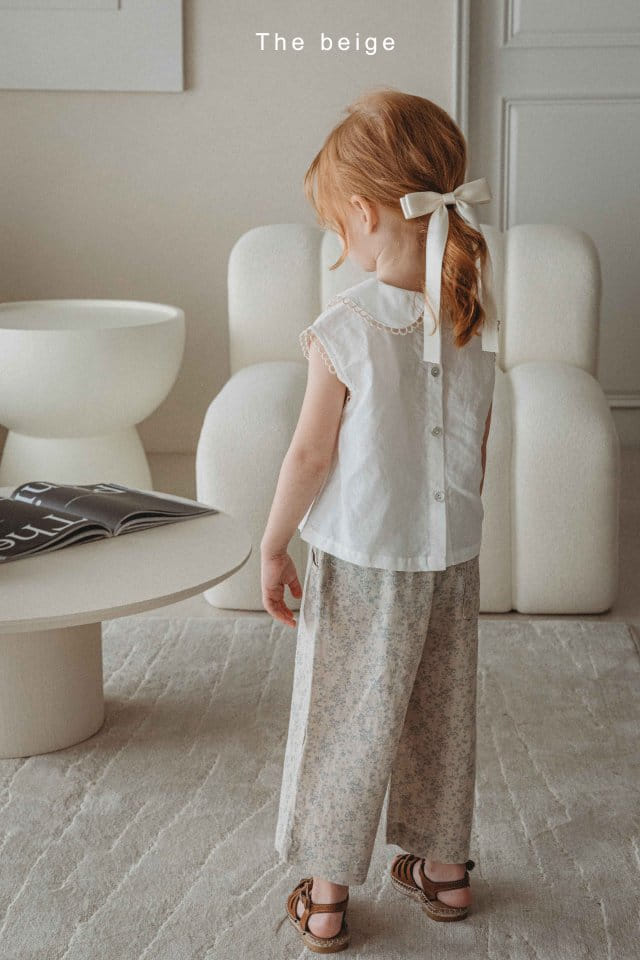 The Beige - Korean Children Fashion - #childofig - Linen Wide Pants - 6