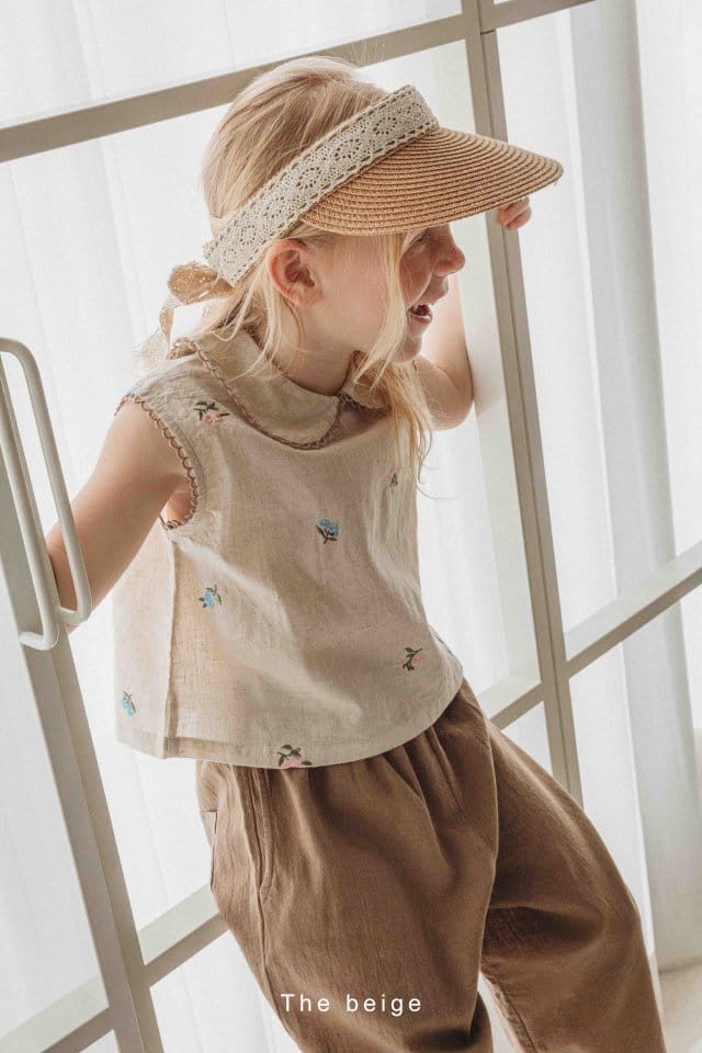 The Beige - Korean Children Fashion - #childofig - Lace Ma Wide Pants - 6