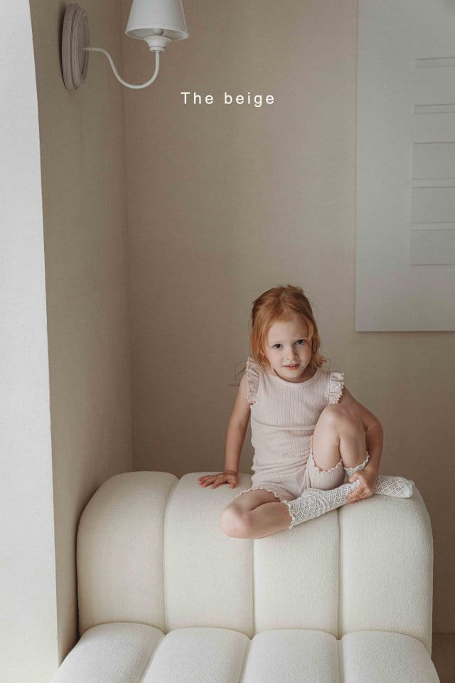 The Beige - Korean Children Fashion - #childofig - Rib Wing Tee - 3