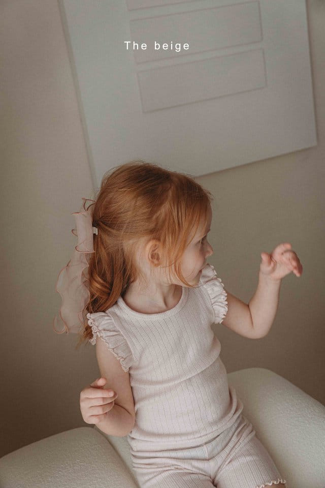 The Beige - Korean Children Fashion - #childofig - Rib Wing Tee - 4