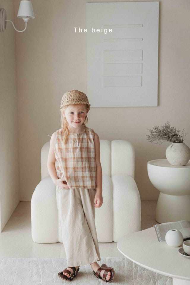 The Beige - Korean Children Fashion - #childrensboutique - Linen Wide Pants - 8