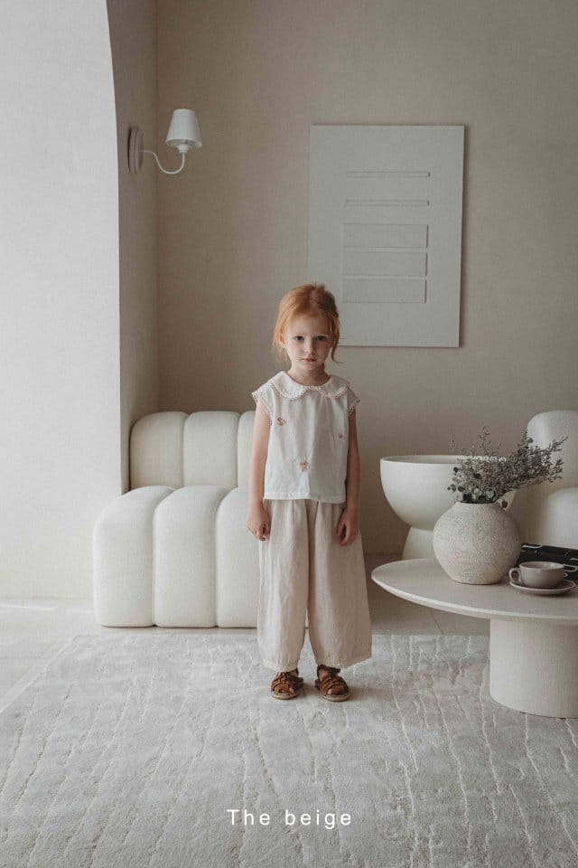 The Beige - Korean Children Fashion - #childrensboutique - Lace Ma Wide Pants - 7