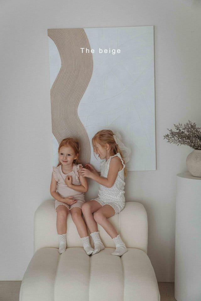 The Beige - Korean Children Fashion - #childrensboutique - Terry Short Leggings - 6