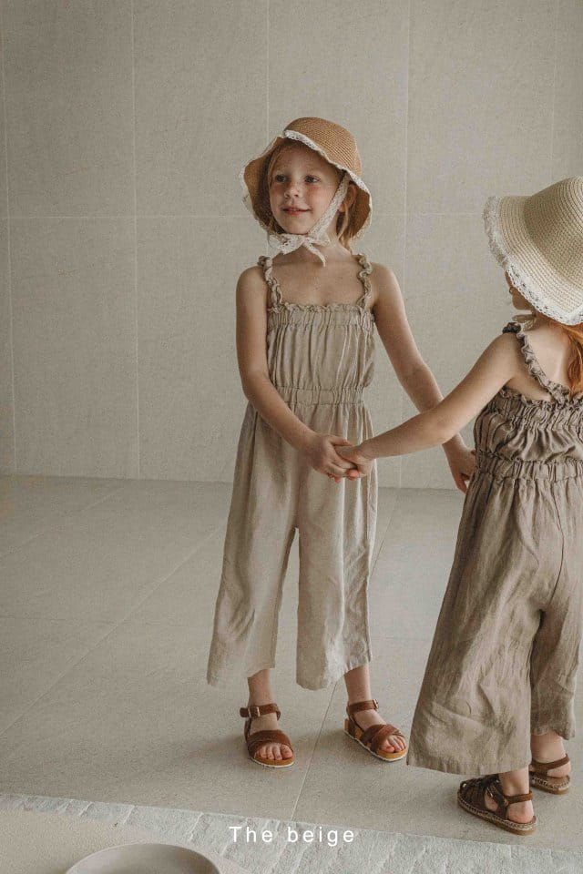 The Beige - Korean Children Fashion - #childrensboutique - Gopchang Frill Overalls - 10