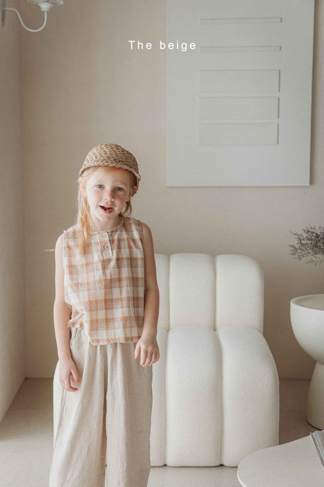 The Beige - Korean Children Fashion - #designkidswear - Linen Wide Pants - 9
