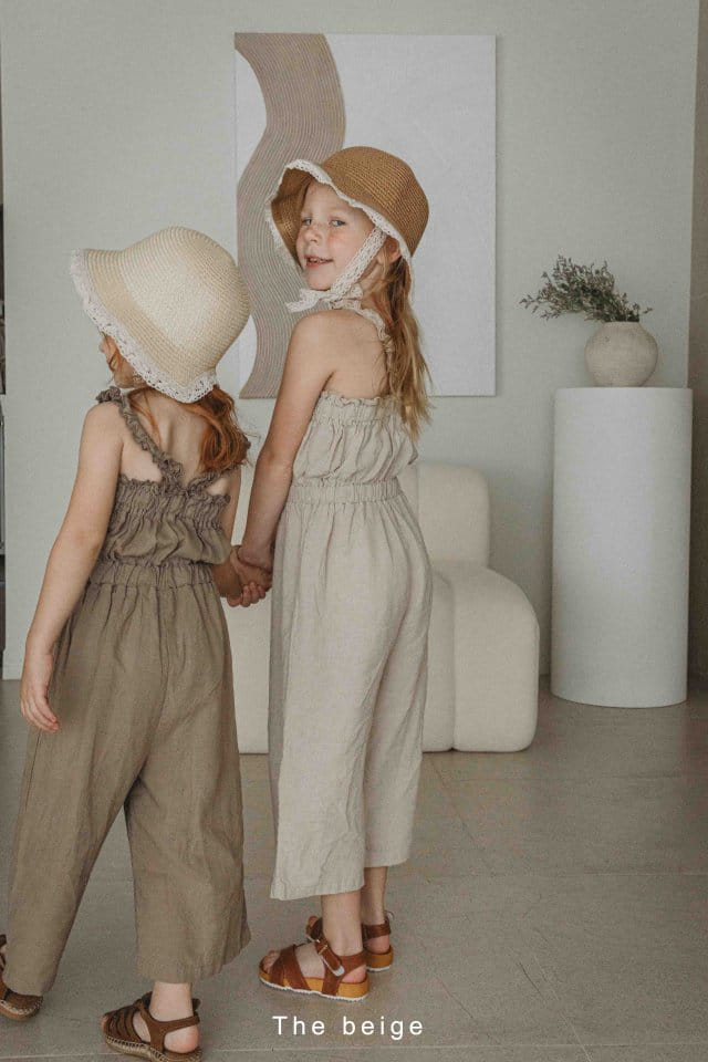 The Beige - Korean Children Fashion - #designkidswear - Gopchang Frill Overalls - 11