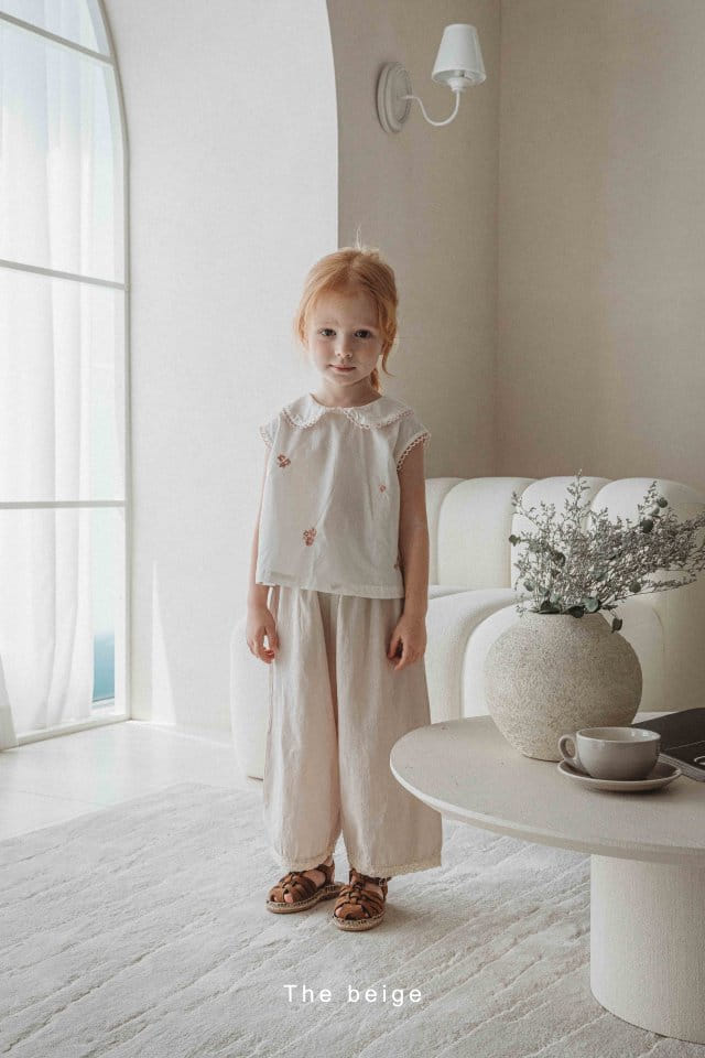 The Beige - Korean Children Fashion - #discoveringself - Lace Ma Wide Pants - 9