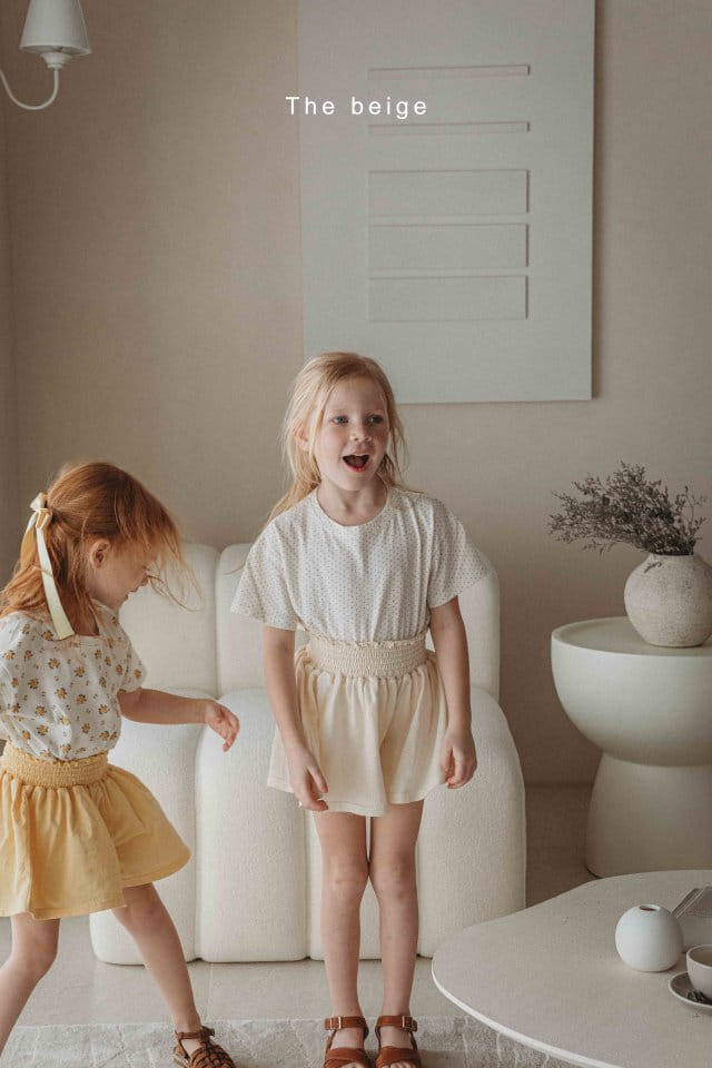 The Beige - Korean Children Fashion - #fashionkids - Paint Short Sleeve Tee - 7