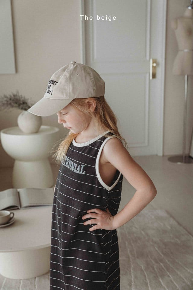 The Beige - Korean Children Fashion - #kidsshorts - ST Sleeveless One-Piece - 6