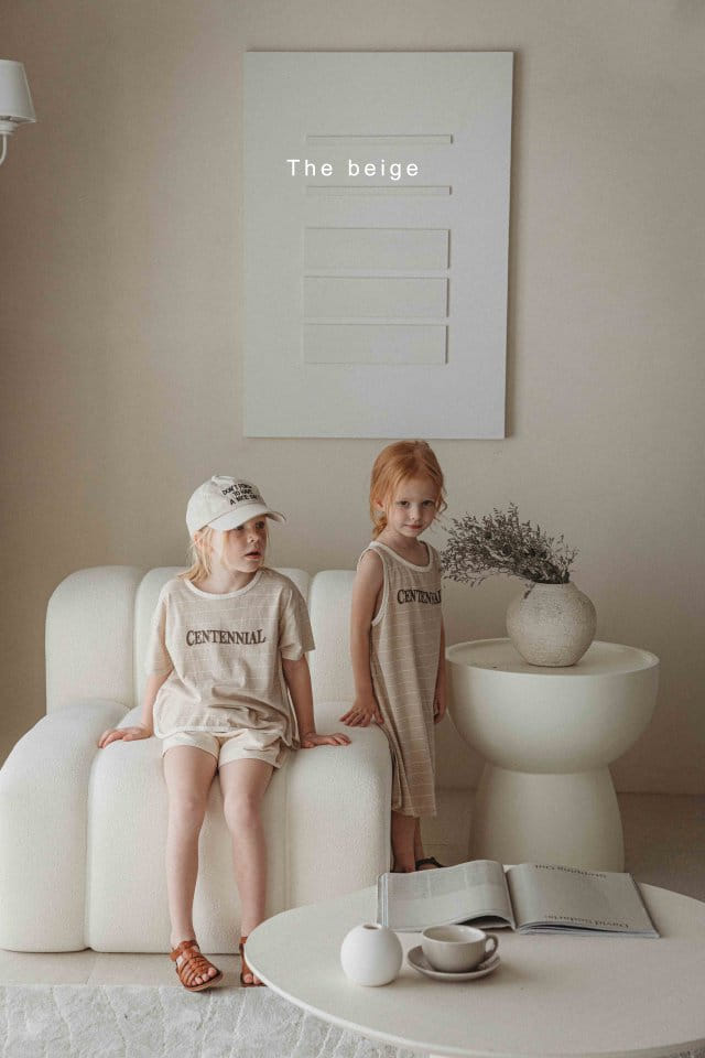 The Beige - Korean Children Fashion - #kidsshorts - ST Piping Tee - 5