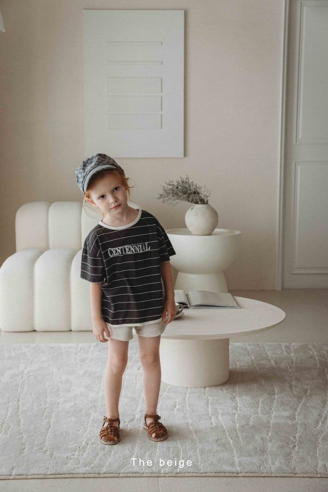 The Beige - Korean Children Fashion - #kidsstore - Thread Color Short - 3