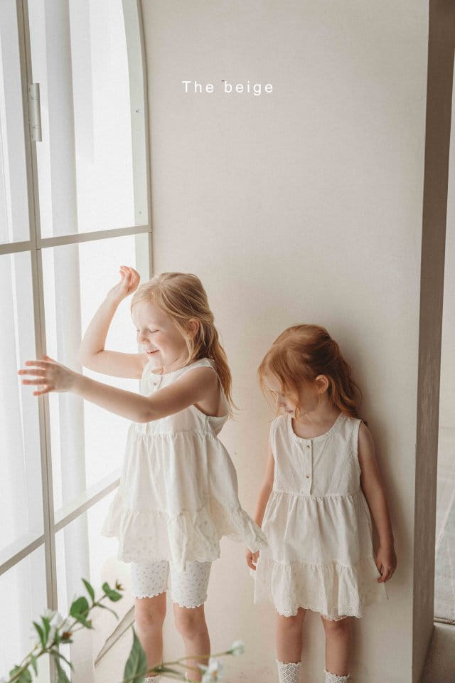 The Beige - Korean Children Fashion - #kidsstore - Terry Short Leggings - 11