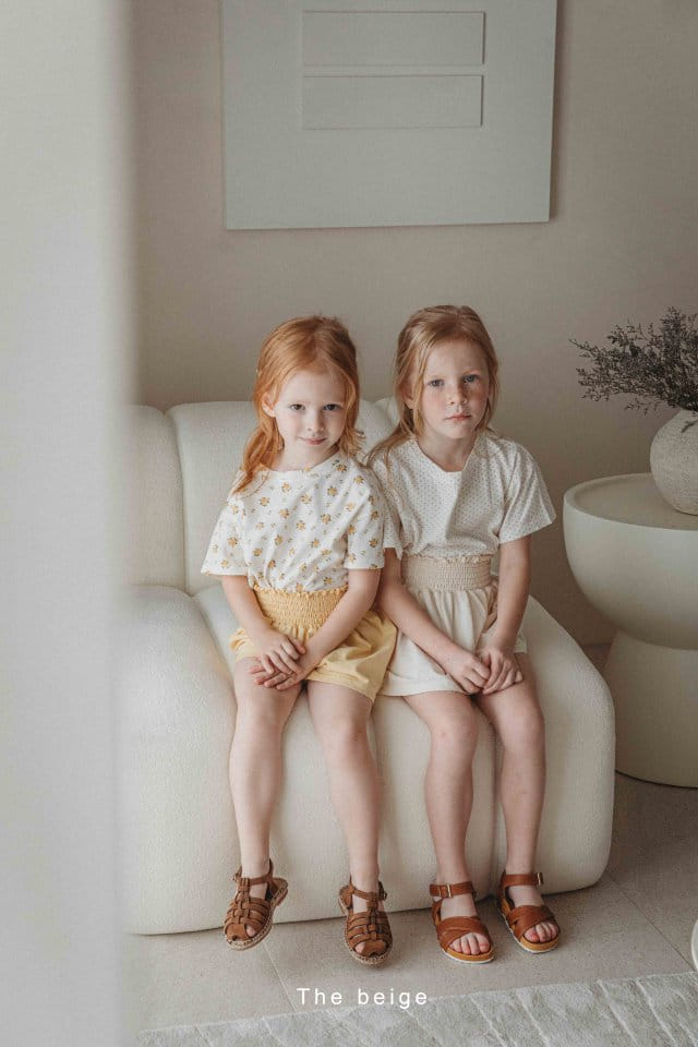 The Beige - Korean Children Fashion - #kidzfashiontrend - Paint Short Sleeve Tee - 10