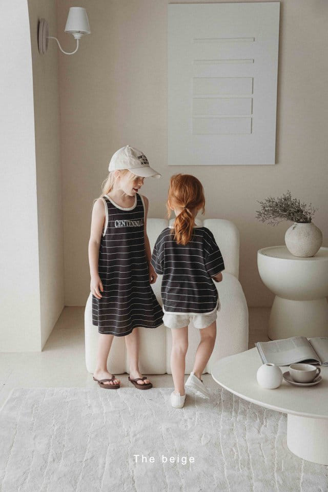 The Beige - Korean Children Fashion - #kidzfashiontrend - ST Sleeveless One-Piece - 8