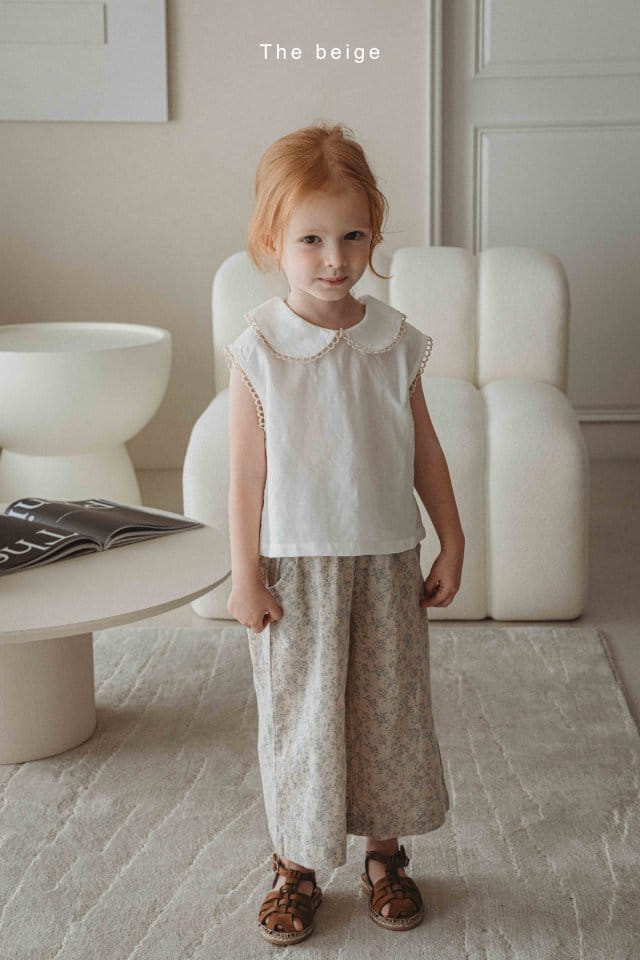 The Beige - Korean Children Fashion - #littlefashionista - Linen Wide Pants - 2