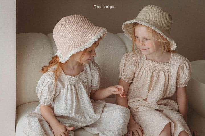 The Beige - Korean Children Fashion - #littlefashionista - Smoke Top Bottom Set