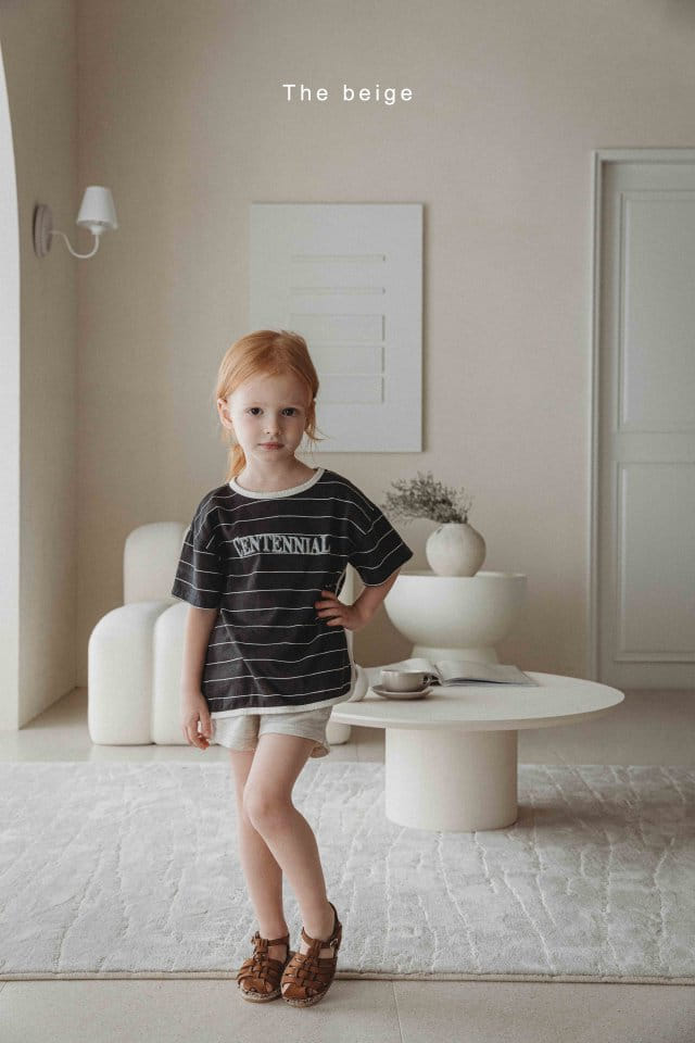 The Beige - Korean Children Fashion - #magicofchildhood - Thread Color Short - 7