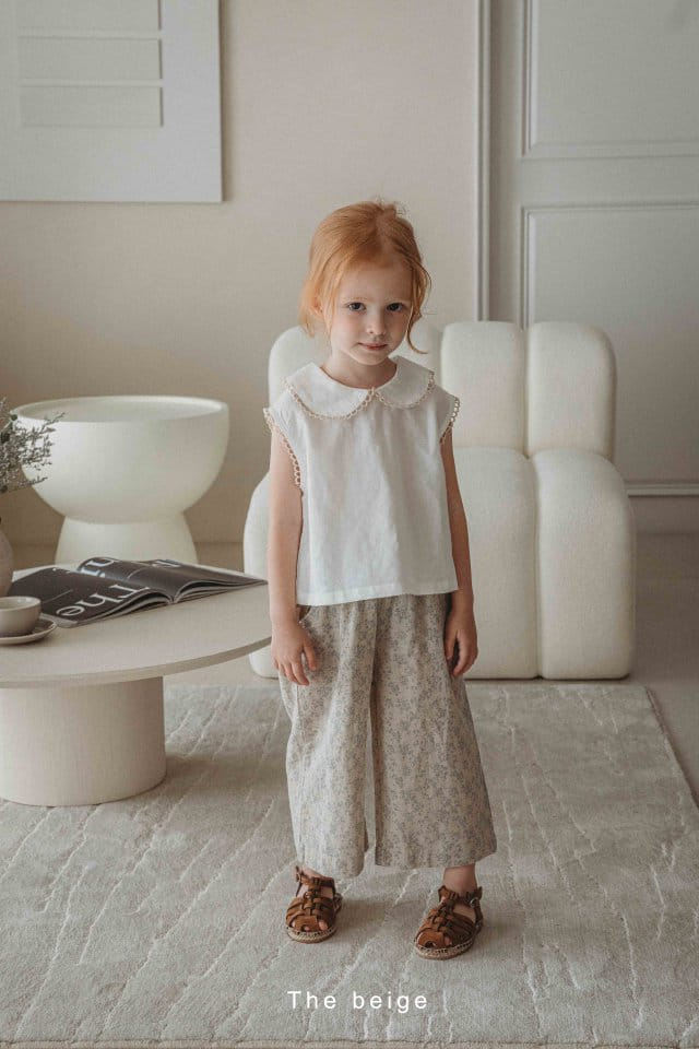 The Beige - Korean Children Fashion - #magicofchildhood - Dung Ca Embroidery Blanc - 6