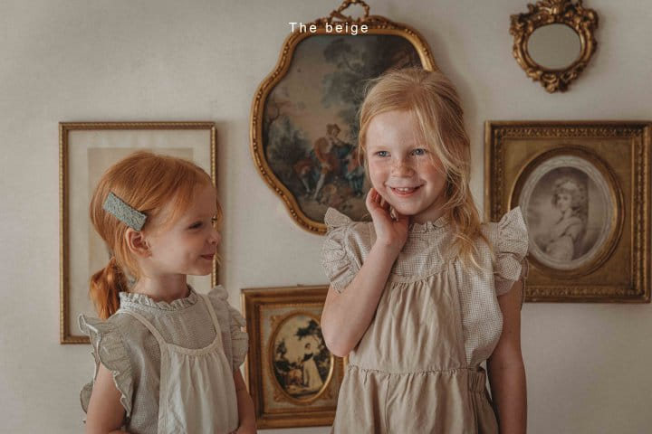 The Beige - Korean Children Fashion - #magicofchildhood - Piping Dungarees Pants - 5