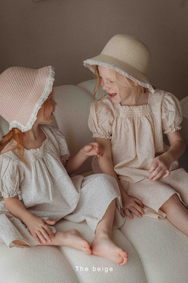 The Beige - Korean Children Fashion - #magicofchildhood - Smoke Top Bottom Set - 2