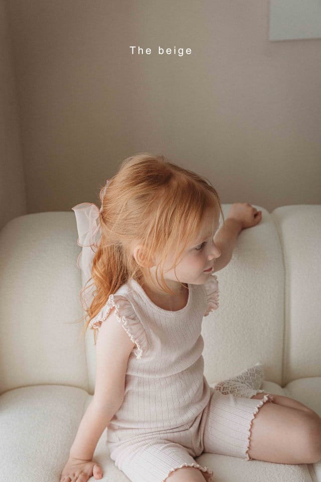 The Beige - Korean Children Fashion - #prettylittlegirls - Rib Wing Tee - 2