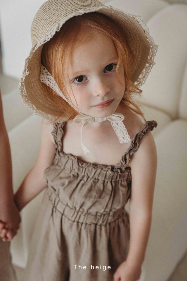 The Beige - Korean Children Fashion - #prettylittlegirls - Gopchang Frill Overalls - 5