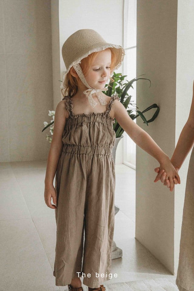 The Beige - Korean Children Fashion - #stylishchildhood - Gopchang Frill Overalls - 8