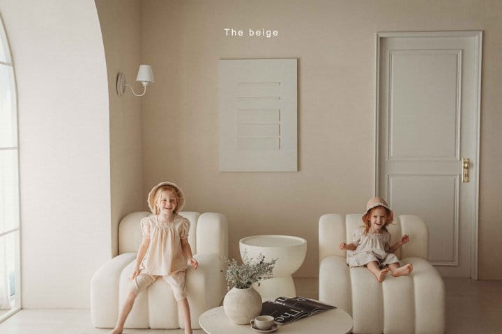 The Beige - Korean Children Fashion - #todddlerfashion - Smoke Top Bottom Set - 5