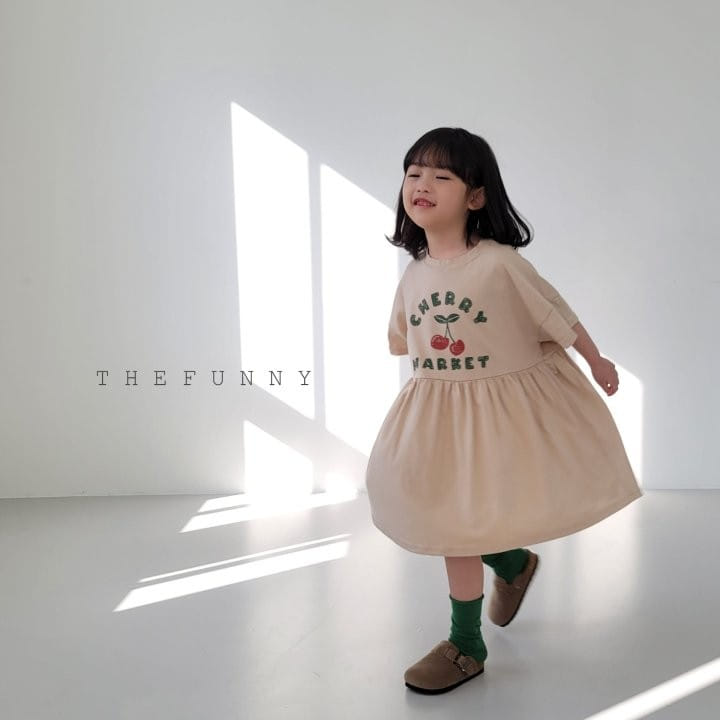The Funny - Korean Children Fashion - #Kfashion4kids - Cherry One-Piece - 3