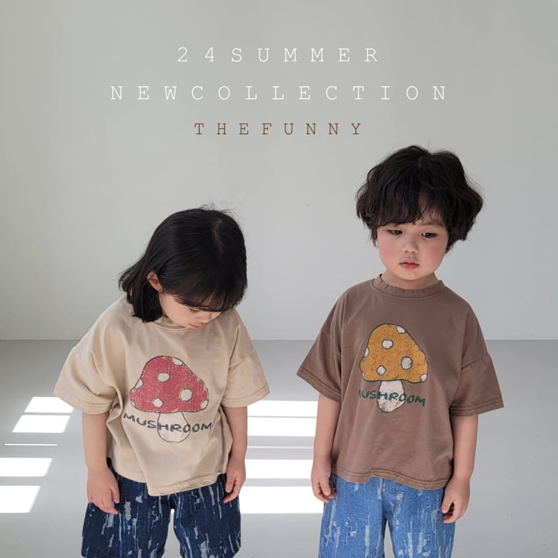 The Funny - Korean Children Fashion - #discoveringself - Mushroom Tee
