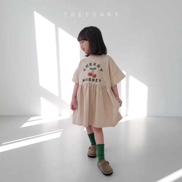 The Funny - Korean Children Fashion - #Kfashion4kids - Cherry One-Piece - 4