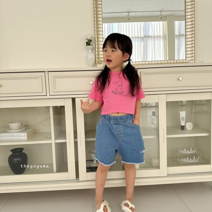 Thegoguma - Korean Children Fashion - #childrensboutique - Sweet Rabbit Tee - 10