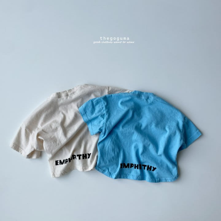 Thegoguma - Korean Children Fashion - #kidzfashiontrend - Unblance Long Tee