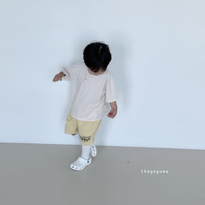 Thegoguma - Korean Children Fashion - #minifashionista - Unblance Long Tee - 5