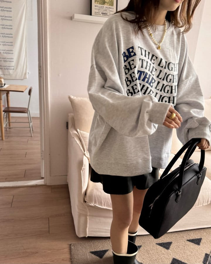There's - Korean Women Fashion - #momslook - Light Sweatshirt - 10