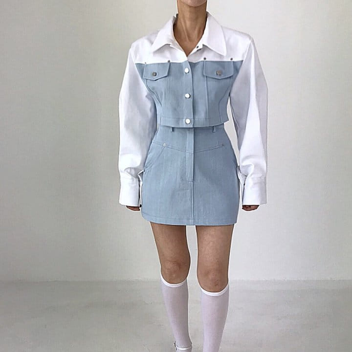 Twomoon - Korean Women Fashion - #momslook - Raven Skirt - 7