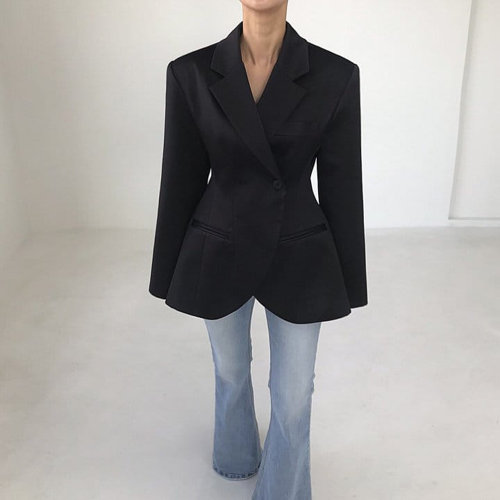 Twomoon - Korean Women Fashion - #momslook - Glow Shatin Jakcket - 7