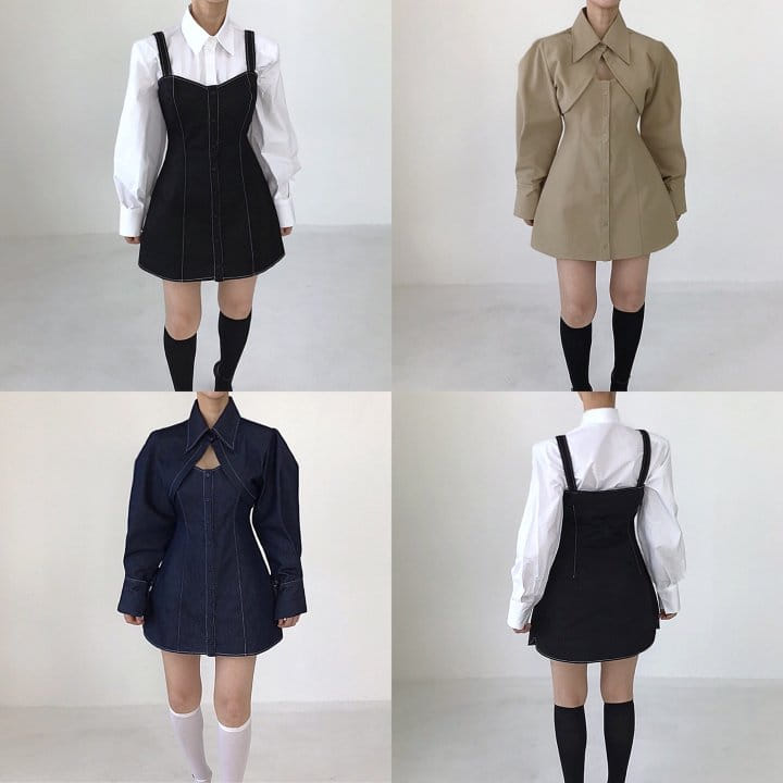 Twomoon - Korean Women Fashion - #momslook - Fiona One-Piece