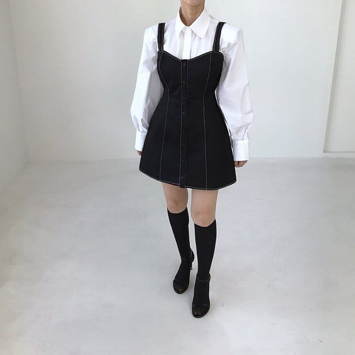Twomoon - Korean Women Fashion - #momslook - Fiona One-Piece - 5