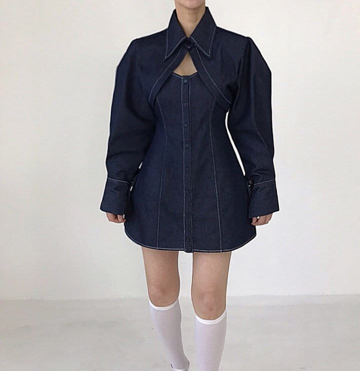Twomoon - Korean Women Fashion - #momslook - Fiona One-Piece - 7