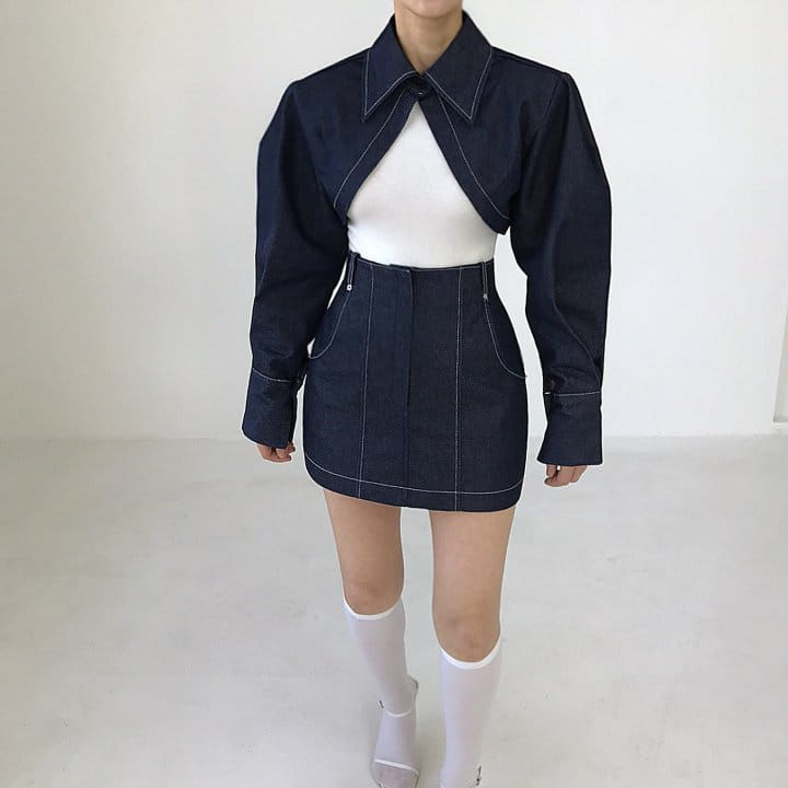 Twomoon - Korean Women Fashion - #momslook - Fiona Bolero Jacket - 2