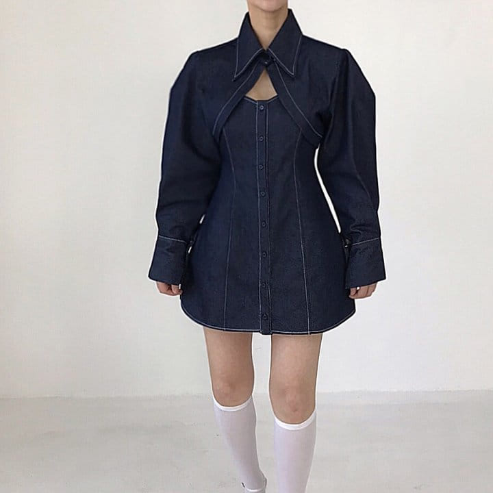 Twomoon - Korean Women Fashion - #momslook - Tween Shoulder Ribbon Sweatshirt
